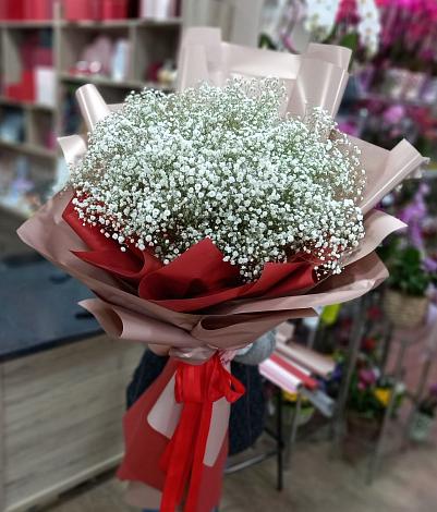 Букет цветов из: Гипсофила в Бронница